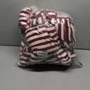 18-Piece Microfiber Bath Towels Set - 6 Bath Sheet, 6 Hand Towels, 6 Washcloths, Soft, Highly Absorbent Bathroom Towel, Quick Dry & Less Lint Shower towel for Bathroom, Hotel, Spa, Dorm-Burgundy