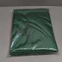 TURSTIN 4 Packs Satin Tablecloth 102 x 58 Inch Overlay Satin Table Cover Rectangle Bright Silk Tablecloth Smooth Fabric Table Decoration for Wedding Banquet Party Events, Dark Green