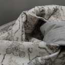 Area Rugs 9x12 for Living Room - Washable Soft Large Vintage Rug Non-Slip Stain Resistant Traditional Stain Resistant Indoor Floor Low Pile Carpet for Bedroom Dining Room or Home Office - White