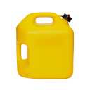 Midwest Can 5 Gallon Yellow Diesel Portable Gas Can with FlameShield Safety System
