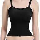 Abonlen Womens Tank Tops Ribbed Sleeveless Tops for Women Scoop Neck Basic Tees Soft Lounge Causal Workout Shirts S