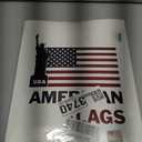 ROTERDON American Flags for Outside 4x6 ft, Embroidered Heavy Duty USA Flags for Outdoor High Wind, All Weather US Flag with 2 Brass Grommets and Sewn Stripes