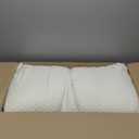 Cosy House Collection Luxury Rayon Derived from Bamboo Shredded Memory Foam Pillow - Adjustable & Removable Fill - Cool & Breathable Cover with Zipper for Side, Back, & Stomach Sleepers (King) (King (Pack of 1), White)