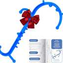 Deep Tissue Back & Neck Massager - Back Massager Stick for Pain Relief, Muscle Knot Remover, Trigger Point Massage Tool for Full Body, Shoulders, Legs - Pressure Point Massage Tool (Blue)