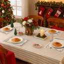 Placemats Set of 6, Heat Resistant & Waterproof Table Mats for Dining, Non Slip Scratch Proof Place Mats for Kitchen, Easy to Clean - Outdoor,Indoor Use17x12 Inch