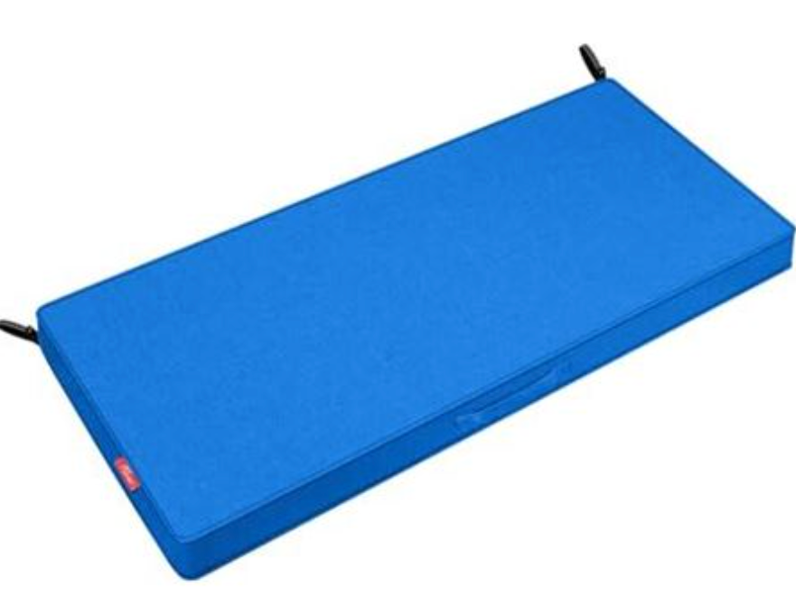 Pcinfuns Outdoor Bench Cushions,42 x 18 x 3 Inch Patio Furniture Water-Resistant Chair Cushion,Loveseat Garden Sofa Settee Couch Swing Pads with Handle and Adjustable Straps,Sky Blue