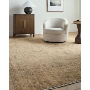 Galey Alix x Livabliss Fetscher I Vintage Medallion Area Rug, 2'2 in. x 3'9 in. (2' x 4'), Light Beige