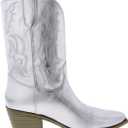 Nine West Women's Yodown,Silver, Size 6.5M