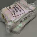 Jutom 20 Pieces Pink Iridescent Gift Bags Bulk Reusable Party Favor Tote Bags with Handles Glossy Finish Birthday Gift for Christmas Party Wedding(6 x 3 x 8 Inch)