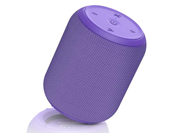 NOTABRICK Bluetooth Speakers, 15W Portable Speakers Bluetooth Wireless V5.0 with Stereo Sound, Active Extra Bass, IPX6 Waterproof Shower Speaker, Double Pairing, for Party, Home Theater, Game Theater
