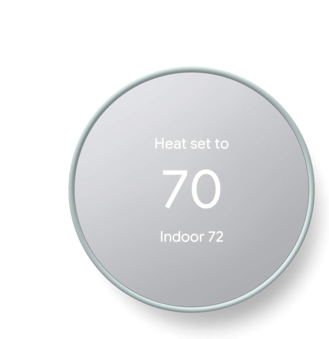 Google Nest Smart Thermostat for Home, Programmable WiFi Thermostat - Fog 
