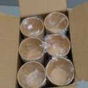 Clawsoff 300 Pack 3 oz Paper Cups, Disposable Kraft Small Bathroom Cups 3 Ounce, Hot/Cold Beverage Cups for Home, Kitchen, Party