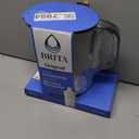 Brita Small 6 Cup Water Filter Pitcher, 1 BritaPlus Filter, Metro, Black