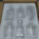 12pcs Glass Bud Vase Set, Small Clear Flower Vases for Centerpieces in Bulk, Mini Vintage Vase for Wedding, Home,Table Decoration