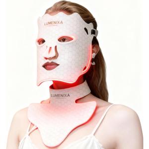 Red Light Therapy for Face and Neck, 7 Colors LED Facial Light Therapy Mask - Birthday, Christmas, Mothers Day, Valentines Day, Self Care Gifts for Her Women Mom Best Friend Wife Teacher