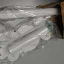 Swing Arm Curtain Rod, White, 35.4'' Long
