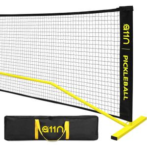 A11N SPORTS Designed for All Weather Conditions with Steady Metal Frame and Strong PE Net, Regulation Size Net with Carrying Bag- 22 Wide x 36 Tall, Indoor/Outdoor Use