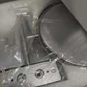 9 Large Wall Mounted Makeup Mirror 1X/7X Double-Side Bathroom Magnifying Mirror 360 Swivel Vanity Mirror Extendable Shaving Wall Mount Cosmetic Mirror for Men and Women, Chrome