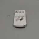 Kovess Mouse for Laptop Wireless Bluetooth - MacBook Air Mac Pro PC iPad Optical Rechargeable Silent Mouse with Jiggler Dual Mode Switch Bluetooth 5.2/3.0 and 2.4GHz USB-A and Type-C Receiver Silvery