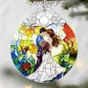 Couple Wedding Christmas Ornaments: Christmas Tree Ornaments, Romantic Holiday Decor, Stocking Stuffers, Xmas Gift, Wedding Gifts & Gifts for Couple and Newlywed
