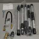 20FT Reach Gutter Cleaning Tools, 12FT Telescoping Gutter Cleaner Tool Rain Gutters Cleaning Tool for Debris