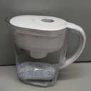 Brita Metro Water Filter Pitcher with SmartLight Change Indicator, BPA-Free, Replaces 1,800 Plastic Water Bottles a Year, Lasts Two Months, Includes 1 Filter, Small - 6-Cup Capacity, White