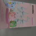 DYCROL Kids U Shaped Electric Toothbrush with 4 Brush Heads, Sonic Toothbrush Kids with 5 Modes, Cartoon Dinosaur 360-Degree Cleaning IPX7 Waterproof Design (2-6 Age (Pink))