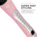 CHOPSTICK STYLER Cheeky, Professional Curling Wand, 5 Variable Temperatures, 0.6 x 0.4 Chunkier Rectangular Titanium Barrel for Long Lasting, Natural, Voluminous Chopstick Mermaid Curls