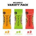Wonderful Pistachios No Shells, 3 Flavors Mixed Variety Pack of 9 (0.75 Ounce), Roasted & Salted Nuts (4), Chili (3), Honey (2), Protein Snacks, Gluten Free, Healthy Snacks Variety Pack for Adults (EXP 11/25/26)
