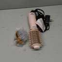 Hair Dryer Brush Blow Dryer Brush in One, 4-in-1 Hair Dryer Brush Blow Dryer with Oval Barrel, Mini Hot Air Brush for All Hair Types(Pink)