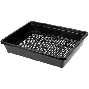 BeGrit Soil Blocking Trays 15x12 inch Seed Starter Trays 4 Pack Mesh Trays for Seedling, Microgreen, Soil Blocks, Wheatgrass