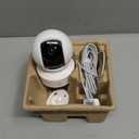 Kasa 2K+ Indoor Pan/Tilt Wired Security Camera - Works as a Baby Monitor & Pet Camera, Motion Detection & Tracking, 2-Way Audio, Night Vision, Subscription-Free Local Storage or Optional Cloud, KC410S (White)