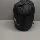 ShinHye 0 Degree Sleeping Bag for Adults - Cotton Flannel 4 Season Cold Weather Winter, XXL Big and Tall Camping Sleeping Bag with Compression Sack (Black-Right-New)