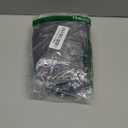 OEAK Women's Deep V Bras Wireless Comfortable Bra Supportive No Underwire Bras T-shirt Push Up Bralettes Plunge Seamless Bra (Small, Black)