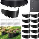 Gisafai 12 Pack Erosion Control Hillside Planters Bulk, DIY Garden Bed Terracing Kit for 10°-24° Slope Gardening Prevent Soil Erosion Water Retention Planting Stabilizer Beautify Landscapes, 39.4 x 13.8 inches