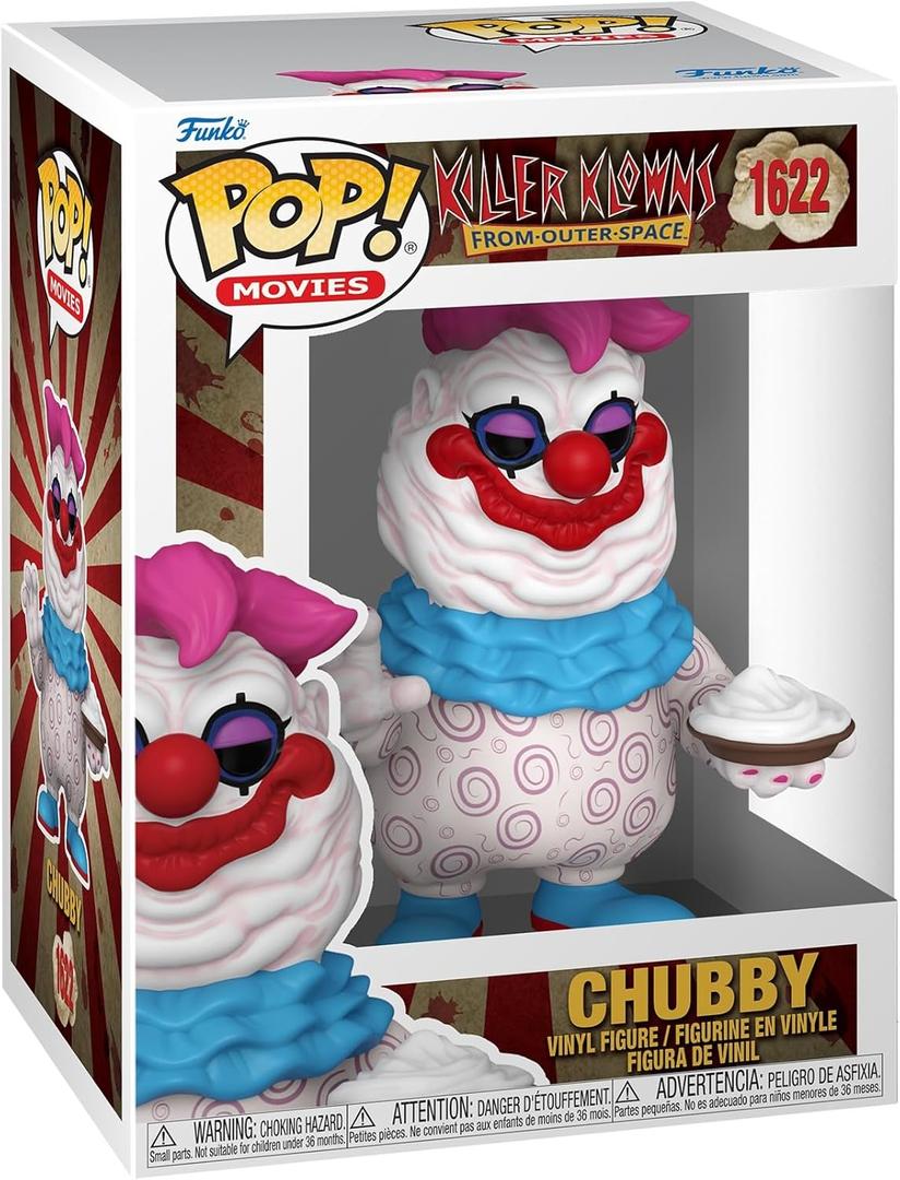Funko POP! Movies: Killer Klowns from Outer Space - Chubby - Collectable Vinyl Figure - Gift Idea - Official Merchandise - for Kids & Adults - Horror Fans - Model Figure for Collectors