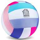 in The House Soft Indoor Volleyball for Boys & Girls (Ages 3+) – Realistic Feel - Training Ball for Indoor Play - Bring Vball Practice Home - Great Gift for Any Volleyball Player