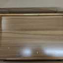 Utoplike Large Acacia Bed Tray Table for Eating, Breakfast Trays with Legs