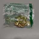 Gold Decorative Wall Hook, Vintage Flower Key Hook, Resin Rose Bathroom Towel Hooks, Cute Hooks for Coat, Scarf, Bag, Robe, Hat for Wall Hanging Things (Brass Color)