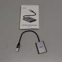 Acer SD Card Reader, USB A 3.0 to Micro Memory Card Reader, Aluminum Dual Slot SD to USB Adapter for Computer, PC, Laptop and Type A Devices, Compatible with SD/Micro SDXC/SDXC/SDHC/MMC/TF Cards (Grey)