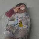 WOOROY Realistic Reborn Baby Dolls - 18 Inch Lifelike Newborn Baby Dolls Girl Real Life Soft Body Baby Doll Gift Toy with Feeding Accessories for Kids Age 3+