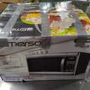 Emerson MW1338SB Countertop Microwave Oven, 6 Pre-Programmed Settings, Removable Glass Turntable, Child Safety Lock, 1.3 Cu ft, 1000W, Stainless Steel