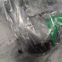 RESTMO Garden Hose Nozzle, Heavy Duty Metal Water Hose Nozzle with 7 Adjustable Spray Patterns, High Pressure Hand Sprayer with Flow Control for Watering Plants & Lawns, Washing Cars & Pets (Green)