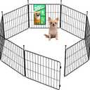 FXW MiniPaws Unleashed Dog Playpen, Expandable & Portable Design for Yard, RV Camping and Indoor Use, for Puppies and Small Dogs, 20-inch 8 Panels