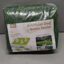 Grass Pad for Dogs 28 x 40 inches, Strong Absorbency Soft Artificial Turt for Pets Potty Training, Easy to Clean Fake Grass for Dog Indoor Outdoor Use (1 Pack) (Green)