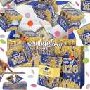 Sereliy Graduation Exploding Money Gift Boxes for Cash, 12 Pack Pop Up Surprise Money Box with Confetti, Blue Gold Graduation Explosion Gift Box for Cash Giving Class of 2026