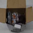 DESIGNERS FOUNTAIN Preston Outdoor Light Fixture, 8 Inch Exterior Wall Lantern Sconce for Front Door, Patio and Porch, Black, 1161-BK