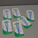 GUM EEZ-Thru Floss Threaders for Braces, Bridges & Implants, Easy Dental Floss Threading, 25 Count (Pack of 6)