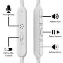 GEEKRIA Audio Cable with Mic and Mute Control Compatible with JBL 770NC/760NC, Live 760NC/ 670NC Headphones, 3.5mm to 2.5mm Replacement Stereo Cord (4ft / 1.2m)