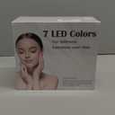 SDKWDH Led Face Mask Light Therapy, 7-1 Colors LED Facial Skin Care Mask, Red Light Therapy Mask for Face
